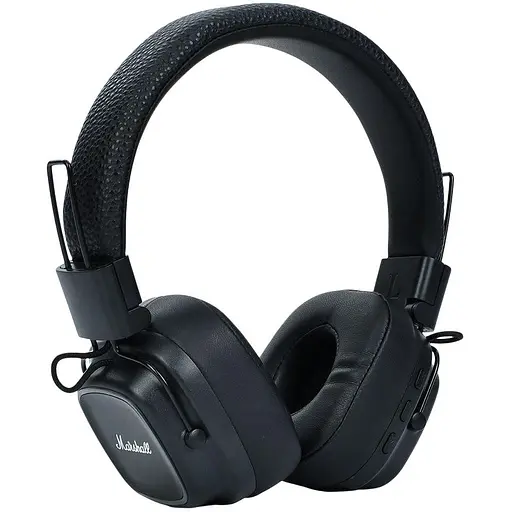 Наушники MAJOR 4, 108 дБ, 20 Гц – 20 000 Гц, 32 Ом, FM-радио, LED-подсветка, Bluetooth черные