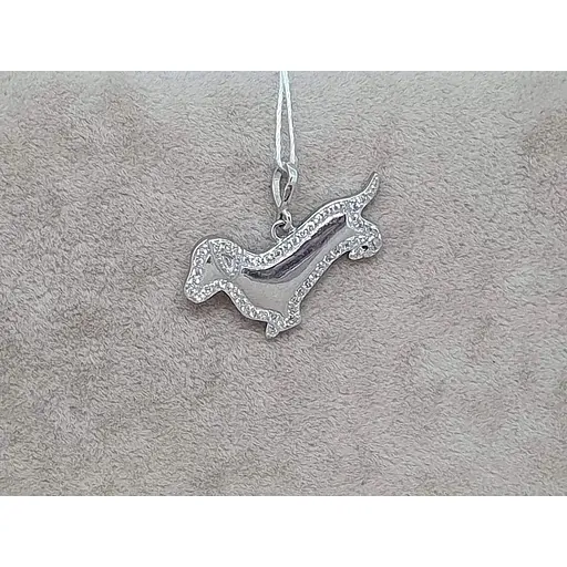 Срібна підвіска Silvex 925 з фіанітами. П2Ф/373 - фото 2