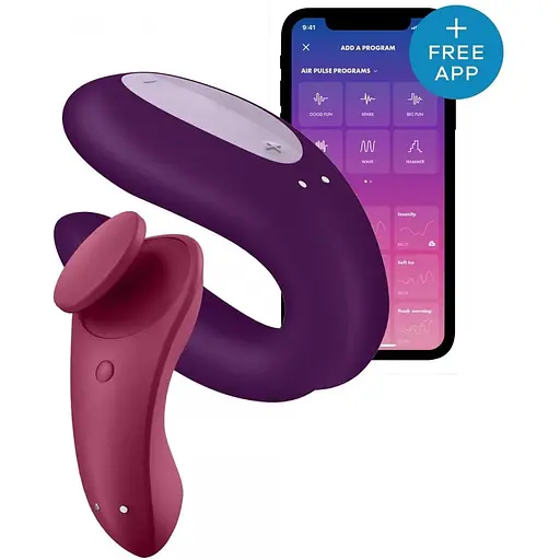 Набір іграшок для пар Satisfyer Partner Box (Double Joy + Sexy Secret) - фото 3