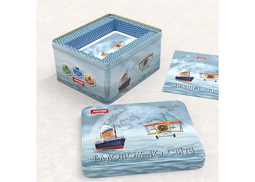 Настольная игра Artos Games Галопом по Миру (карточная версия) (укр.) (62134) - фото 2