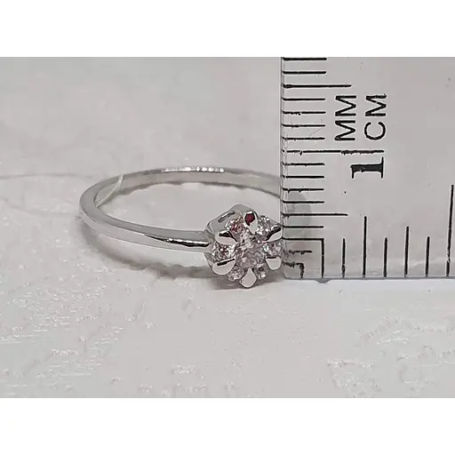 Срібне кільце Qvaliz з фіанітами. 90100596 16,5 - фото 5