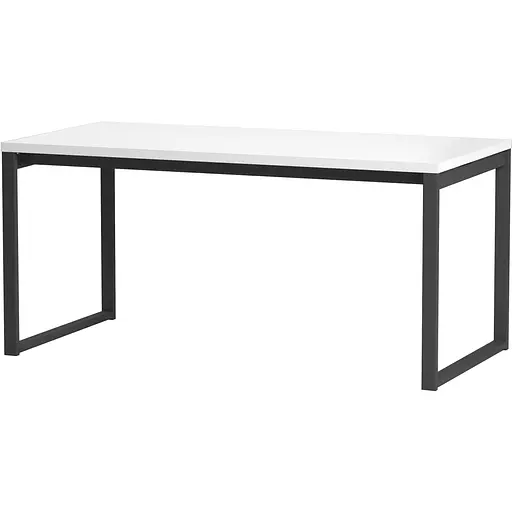 Стіл для переговорів лофт ОП-182 Orange-Line 1600х800х750 Чорний/Білий