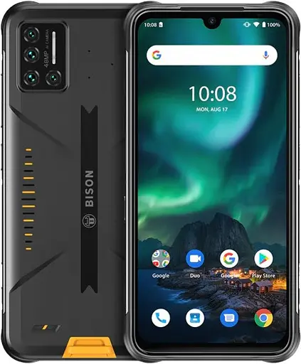 Захищений смартфон Umidigi Bison 6/128GB 5 000мАг Orange - фото 1