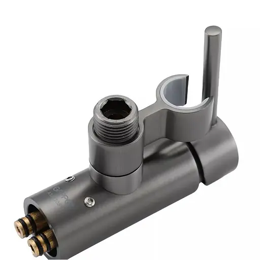 Набор гигиенического душа скрытого монтажа Gungrey Gappo G7206-9, графитовый хром - фото 4