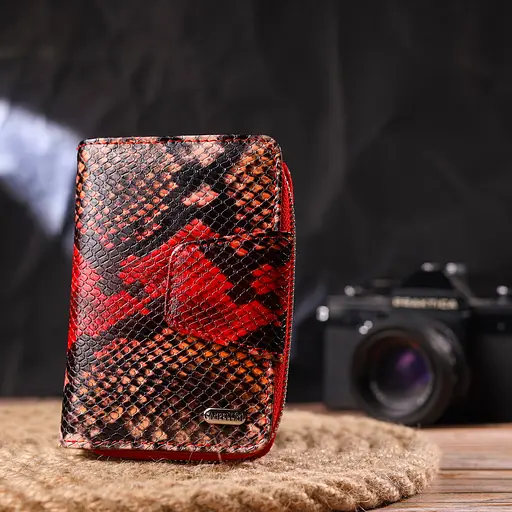 Кожаный женский кошелек Canpellini 9.5х13.2х3 см acs0025114 - фото 8