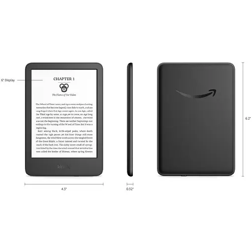 Електронна книга Amazon Kindle 11th Gen. 16GB 2023 Black [NEW OB] - фото 2