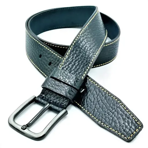 Ремінь шкіряний Le-Mon чоловічий 110-125 см acs0021986 - фото 1