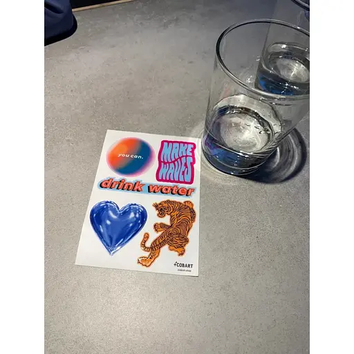 Детский стикерпак А6 You can Cobart СS-VS-013 на виниловой основе - фото 3