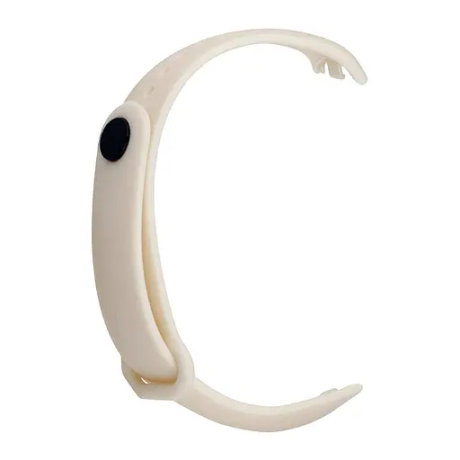 Ремінець Smart Watch для Mi Band 8/9/10 Silicone Antique Білий - фото 2