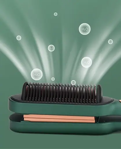 Керамічна плойка стайлер Kemei Km-2237 з іонізацією (Бірюзовий) - фото 6