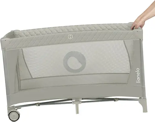 Манеж-ліжко Lionelo Flower Cappuccino (LO-FLOWER CAPPUCCINO) - фото 6