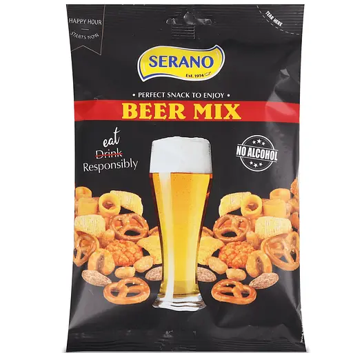 Суміш снеків Serano до пива 150 г
