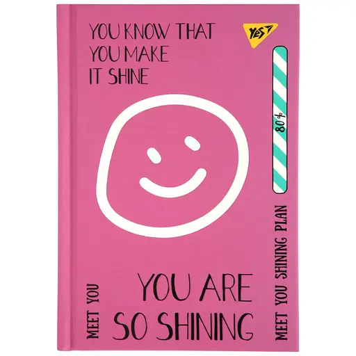Блокнот Yes Smile А6, 64 аркуші, в лінійку (152065) - фото 1