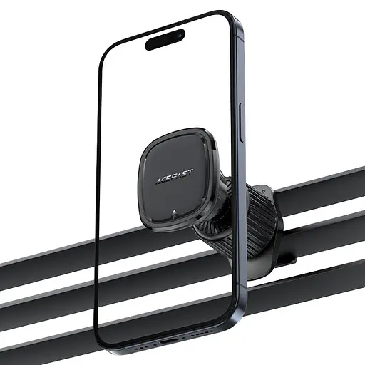 Автотримач для телефона ACEFAST D34 air outlet magnetic car holder Black - фото 4