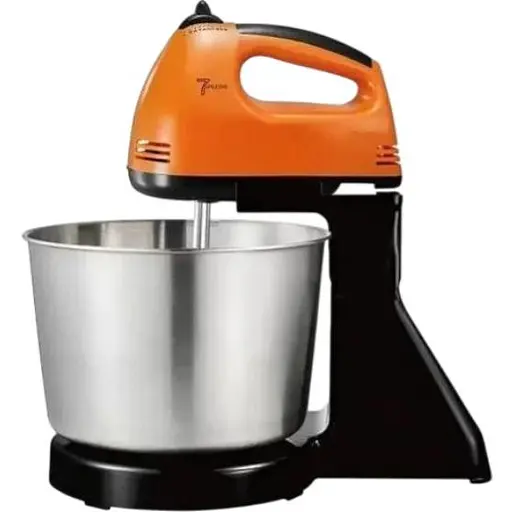 Стаціонарний міксер ручний RAF R.6637 О кухонний 2 л 250 Вт Помаранчевий - фото 1