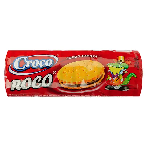  Печиво Croco Roco з шоколадним кремом 150 г 