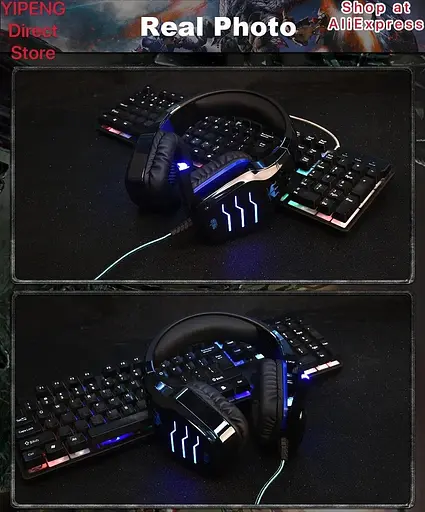 Ігрова дротова гарнітура (навушники) Ovleng GT85 для кіберспорту з мікрофоном Hi-Fi - фото 7