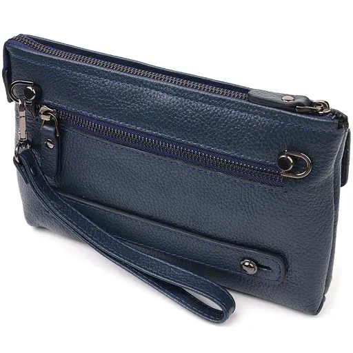 Клатч кожаный мужской Canpellini 22,5х14х4 см sum0022429 - фото 2