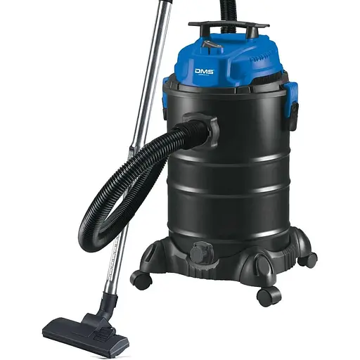 Пылесос DMS 4in1 1800 Вт с розеткой 220 Вт на корпусе промышленный многоцелевой 30 л без мешка - фото 1