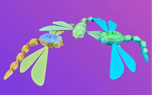 3D Іграшка Бабка, 18 см, рухає крилами - фото 2