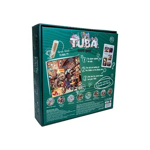 Настільна гра "Туба" Strateg 30264 англійською мовою - фото 3