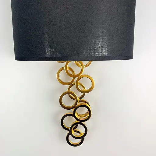 Бра в черном цвете Curtis Line F WMJ 32 BK - фото 5