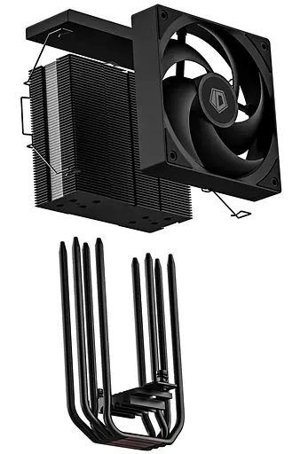 Кулер для процесора ID-Cooling SE-214-XT V2 Black (SE-214-XT V2 BLACK) - фото 10