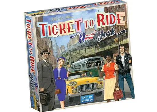 Настільна гра Days of Wonder Квиток на поїзд: Нью Йорк (Ticket to Ride: New York) (англ.) (DOW720060)
