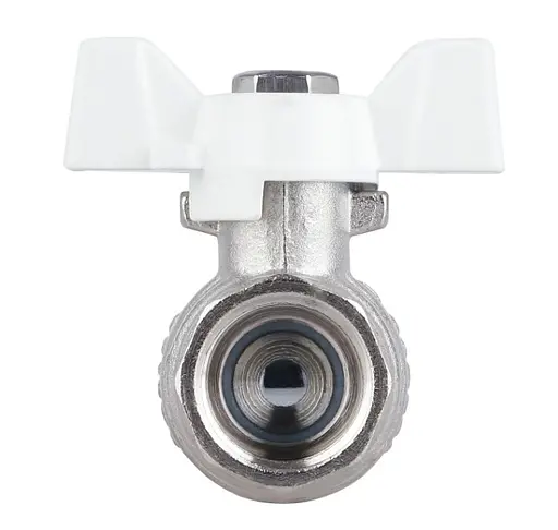 Кран шаровой Thermo Alliance "Американка" Forte 1/2" ВН прямой, антипротекание, бабочка SF222W15 - фото 2