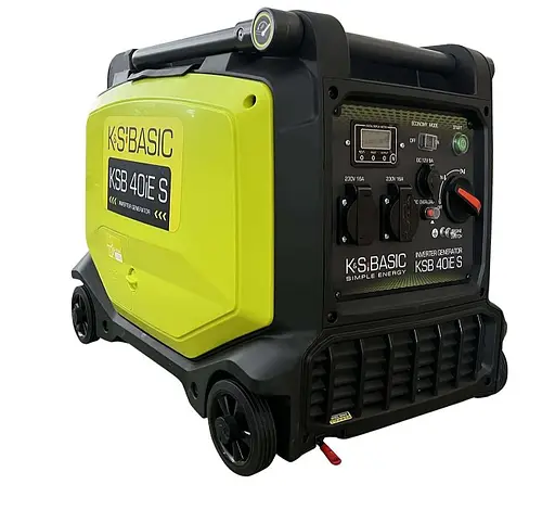 Інверторний генератор Konner&Sohnen Basic 3.5/3.8 кВт KSB 40iE S - фото 3
