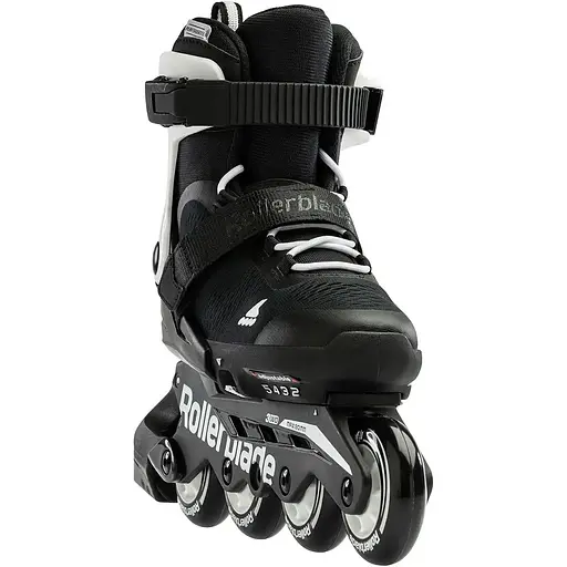 Ролики Rollerblade Microblade 2023 28-32 Black/White (1012-07221900-787-28-32) - фото 2