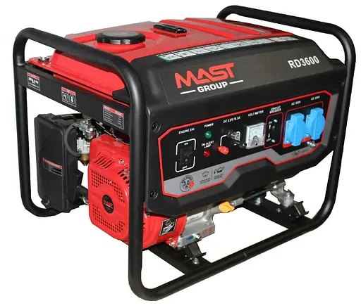 Бензиновий генератор MAST GROUP RD3600 - фото 3