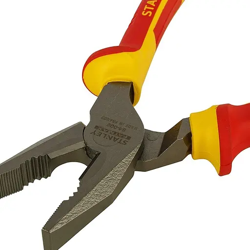 Плоскогубці електрика Stanley MaxSteel VDE 1000V комбіновані ізольовані 200 мм (0-84-002) - фото 3