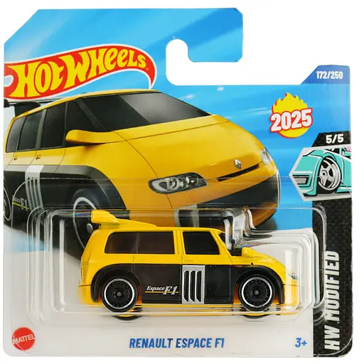 Базовая машинка Hot Wheels HW Modified Renault Espase F1 желтая (5785) HYW32-N521 