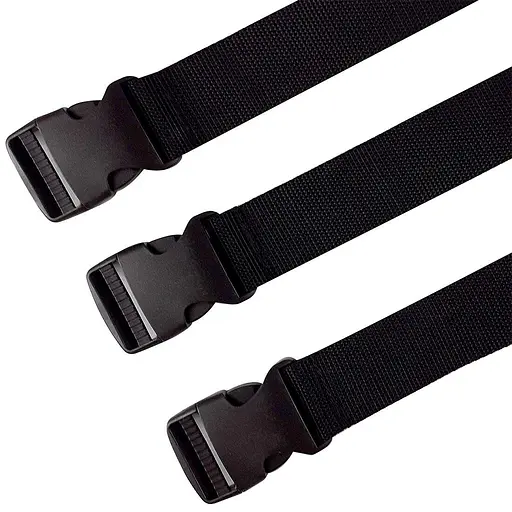 Ремені для бондажу Art of Sex - BDSM Bondage Black Night Simple - фото 4