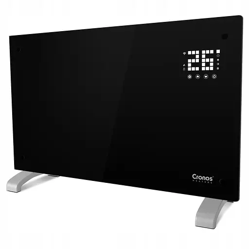 Конвекторний обігрівач 2 в 1 Cronos Heaters 2000 W Wi-Fi Black - фото 3