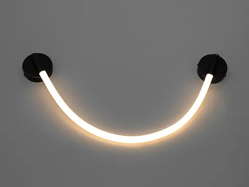 Современный, дизайнерский светодиодный светильник шланг, мощностью 10В - фото 2