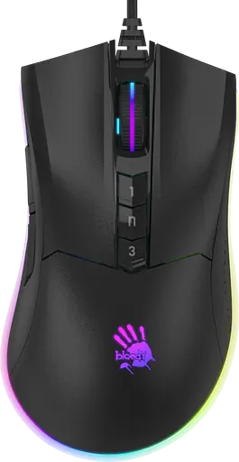 Миша A4Tech Bloody P90s RGB Stone Black