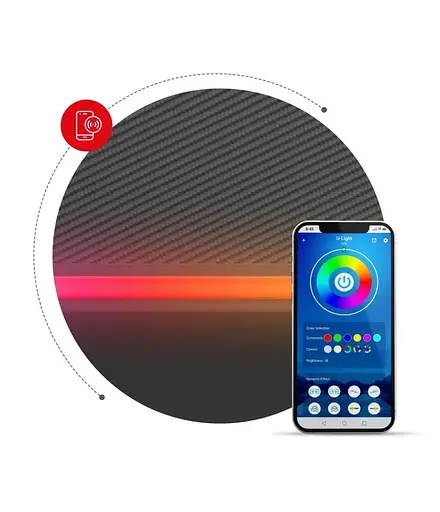 Комп'ютерний стіл Huzaro Hero 6.0 RGB LED white - фото 10