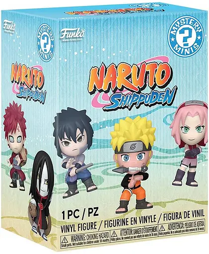 Фігурка Funko Mystery Minis Наруто Ураганні Хроніки Naruto Shippuden Одна секретна фігурка 8 см FMM NS - фото 3