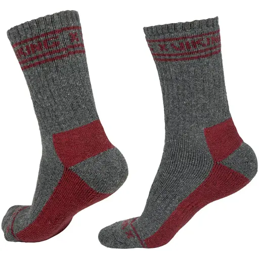 Носки Viking Fishing Yeti XL 43-45 magenta-grey - фото 1