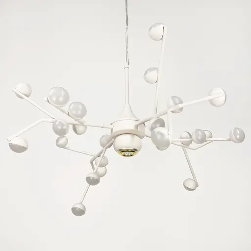 Люстра-молекула в белом на 24 светодиодов | Ст. SP 06/24 WT | Line F - фото 4