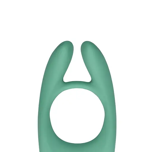 Кільце ерекційне Loveline Pointed Cock Ring 10.7 см (зелений) - фото 7