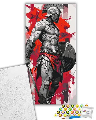 Набор для росписи ArtCraft Легионер 40 x 80 см (10168-AC) - фото 2