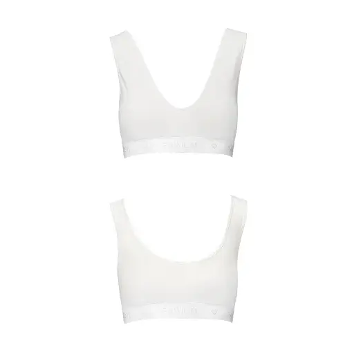Спортивный топ из эластичного хлопка Passion PS005 TOP white L - фото 2