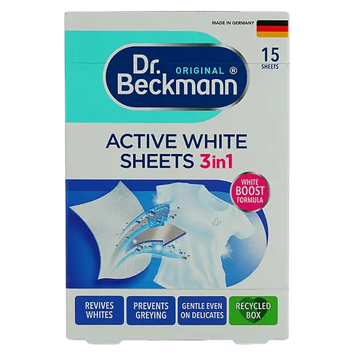 Уцінка. Серветки Dr. Beckmann для відновлення білого кольору, 15 шт. - фото 1