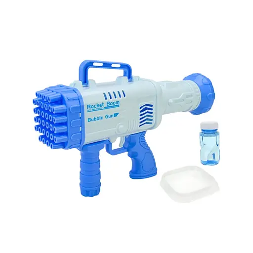 Мыльные пузыри автомат/бластер, 27 см, с запасной насадкой