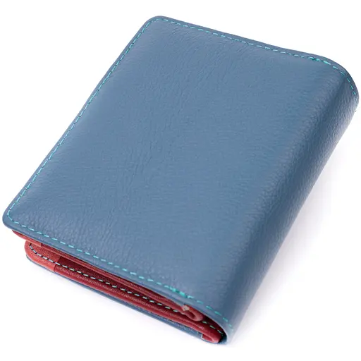 Жіночий шкіряний гаманець ST Leather 9.5х11.5х2.5 см acs0029459 - фото 2