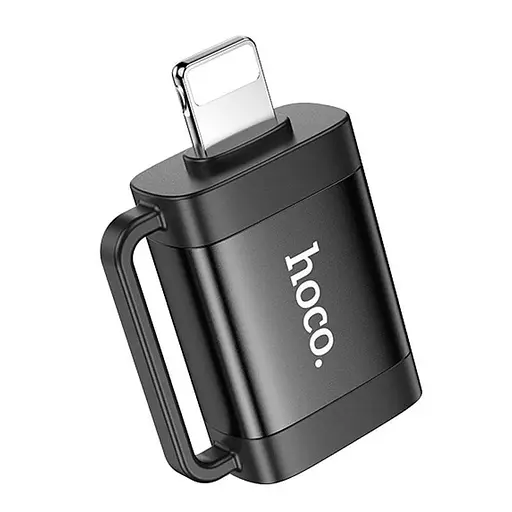 OTG переходник Hoco UA31A Lightning male to USB female - фото 2