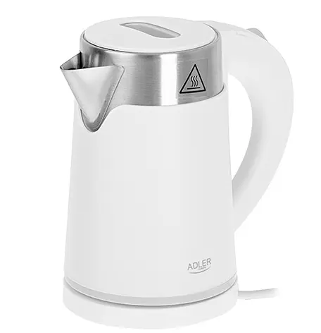 Электрочайник Белый 0.6л Adler AD 1372 - фото 2